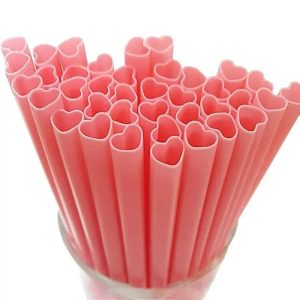 China Wholesale Heart Straws