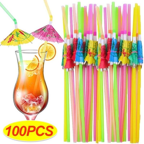 He08eed74bca749f9bd2853f7387d3a46c China Wholesale Tropical Umbrella Straws