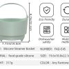 H0ff995d7b5084dc7ad6c9fdac32d17e8M China Wholesale Silicone Steamer Basket