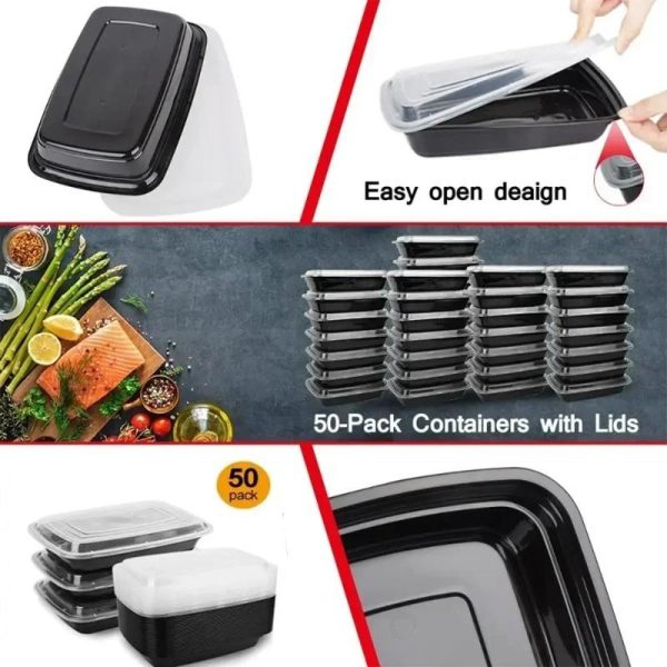 H1ae6c994b5e143bcb3dc13b980b9263d0 China Wholesale Disposable Takeaway Lunch Box