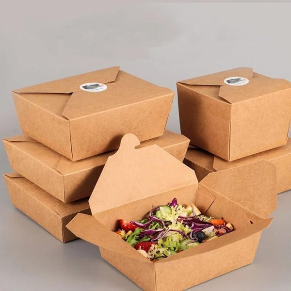 H1ddfb41532084370876e61efba88218dC China Wholesale Kraft Paper Lunch Box