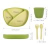 H215760e8f4634987b7e24729964f3c4bK China wholesale silicone baby plate sets