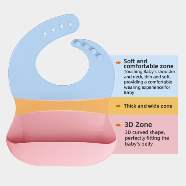 China Wholesale Silicone Baby Bibs