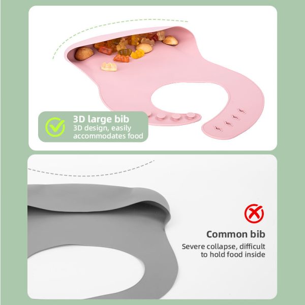 China Wholesale Silicone Baby Bibs