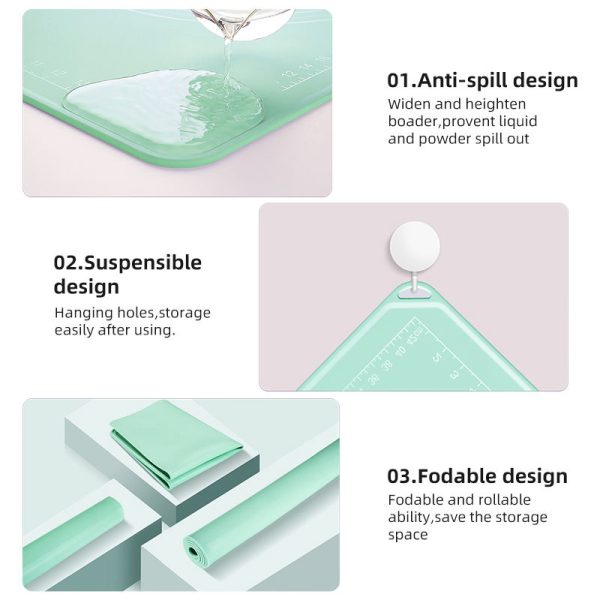 China wholesale silicone kneading mats