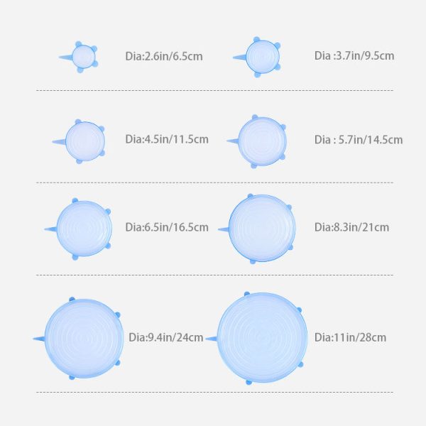 China Wholesale Silicone Stretch Lids