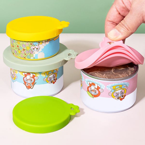 China Wholesale Silicone Pet Food Can Lids