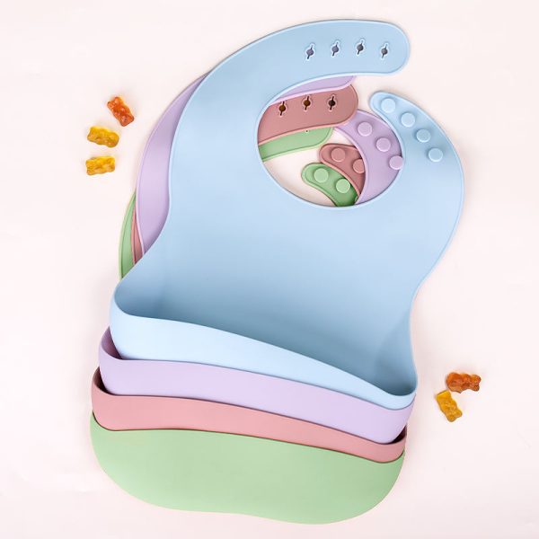 China Wholesale Silicone Baby Bibs