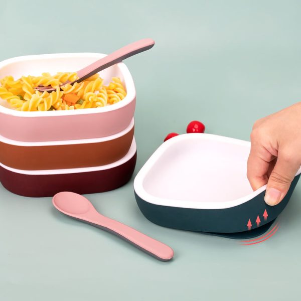 China Wholesale Silicone Baby Feeding Bowls