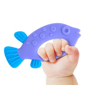 H670007a0ab1c49b1862b946d9a3df8a5J China Wholesale Fish Silicone Baby Toys