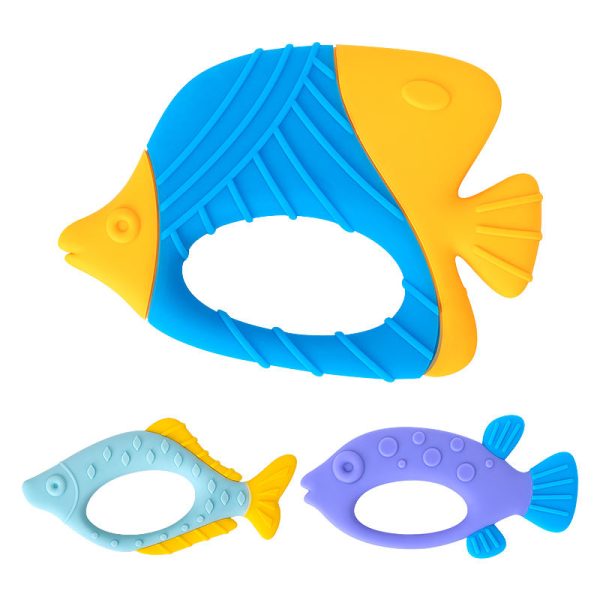 China Wholesale Fish Silicone Baby Toys