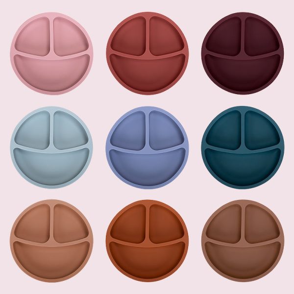 China Wholesale Silicone Dining Plates