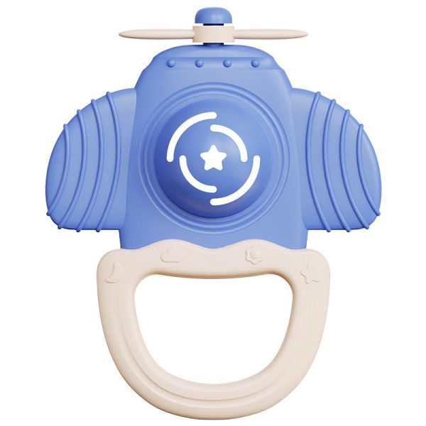 China Wholesale Silicone Spinning Top Teething Toys