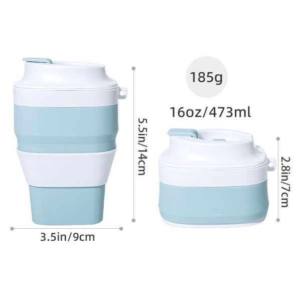 China Wholesale Silicone Collapsible Coffee Cups