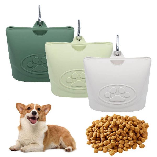 China Wholesale Silicone Pet Treat Bag Pouch