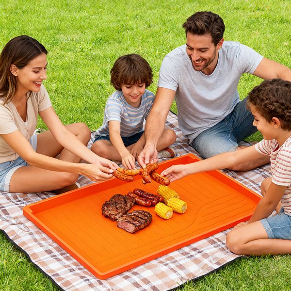 China Wholesale Silicone Grill Protection Protective Mat Pads