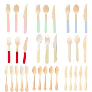 China Wholesale Disposable Wooden Cutlery