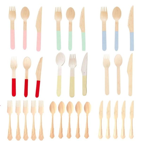 China Wholesale Disposable Wooden Cutlery