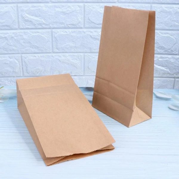 Hd6a655b7441a4fc391521ccedfa2e5b0A China Wholesale Paper Food Pouch Square Bottom Packaging Bag