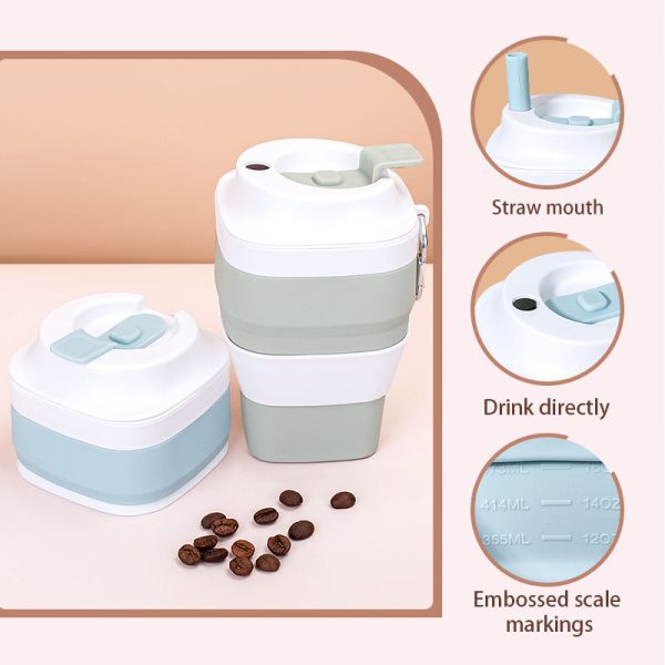 China Wholesale Silicone Collapsible Coffee Cups
