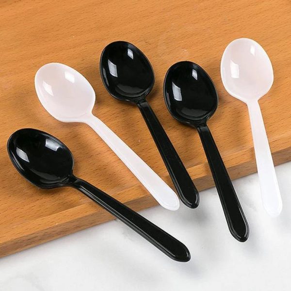 Hf643eca360514ff2a003fb20bfb47f90B China Wholesale Disposable Spoons