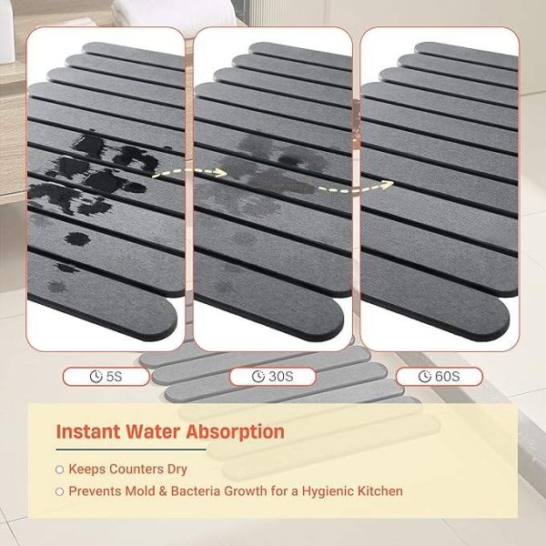 China wholesale stone dish drying mats